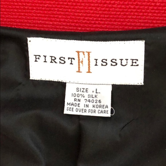First Issue silk vest - Picture 2 of 7